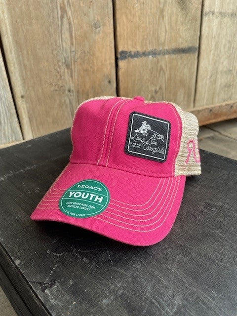 Girl's Pink Breakaway Cap