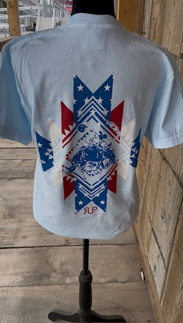 Aztec Chambray T-shirt