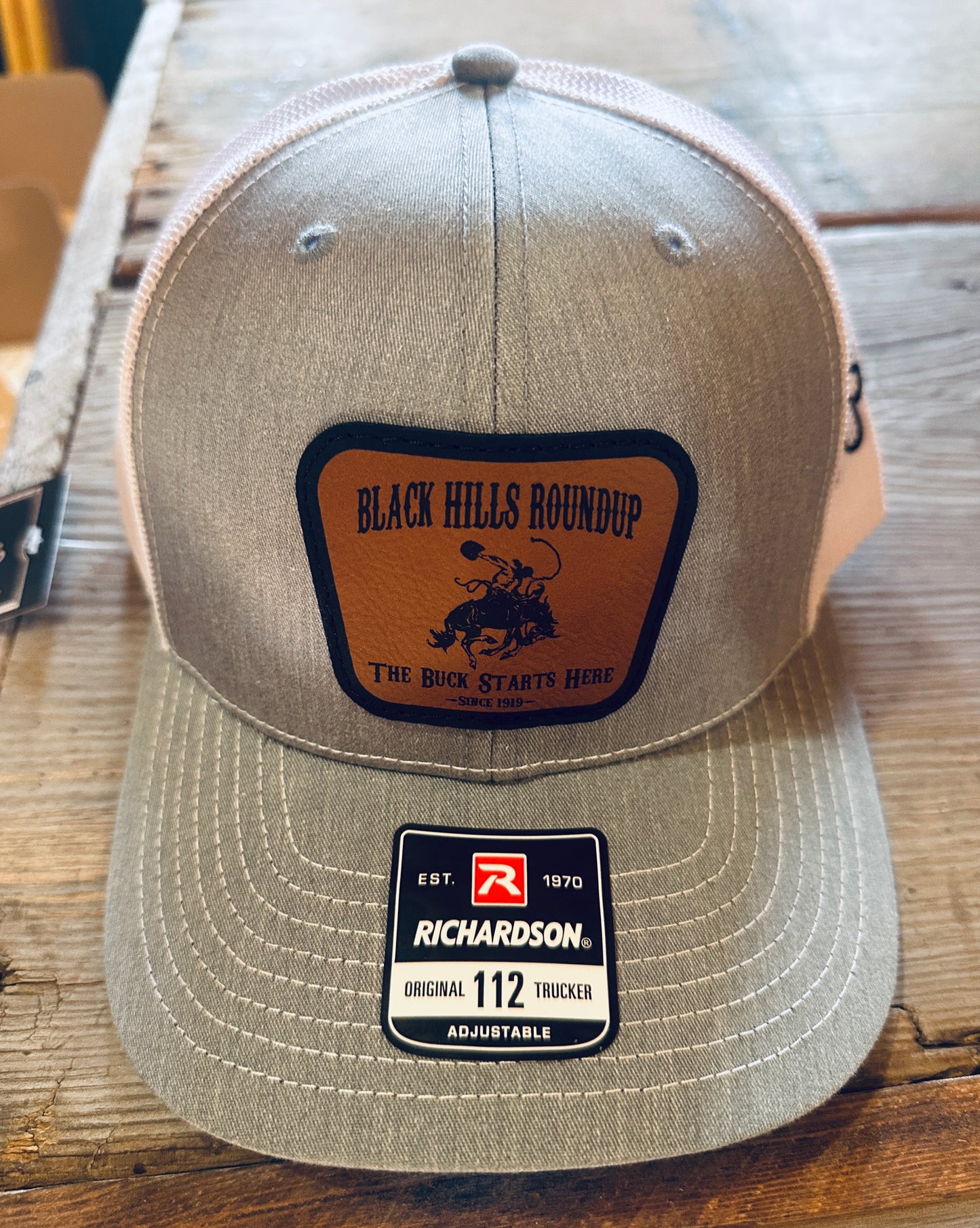 Grey Patch Cap