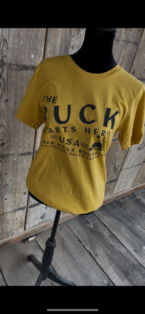 Buck Starts Here T-shirt